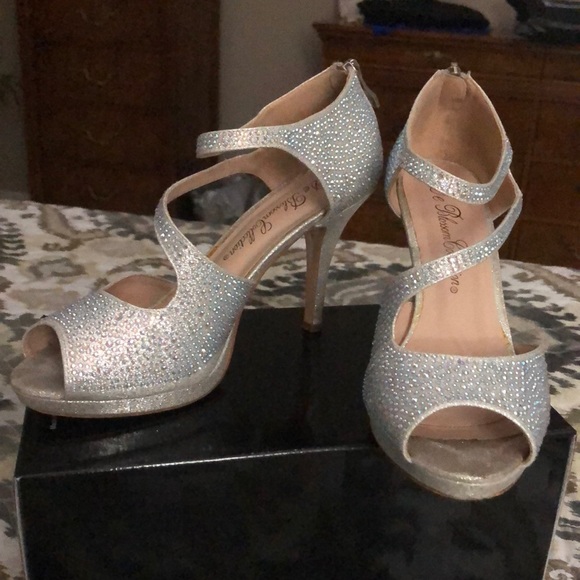 Iridescent Dressy Sandal - Picture 2 of 7